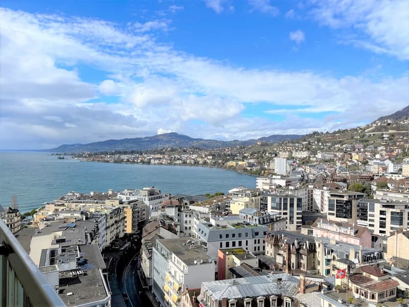 Charmant 2 pièces au centre de Montreux dans la Tour d'Ivoire (1)