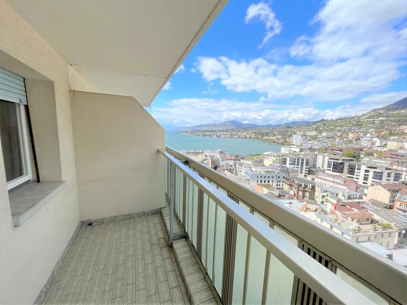 Charmant 2 pièces au centre de Montreux dans la Tour d'Ivoire (10)