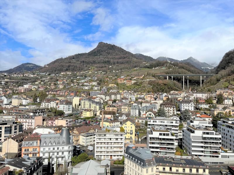 Charmant 2 pièces au centre de Montreux dans la Tour d'Ivoire (3)