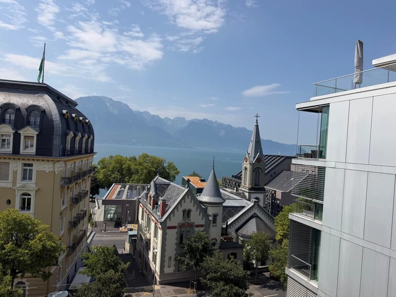 Superbe appartement lumineux, situé à deux pas du lac et du prestigieux Montreux Palace (1)