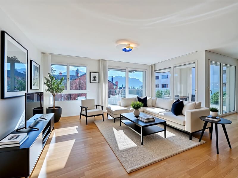 Beautiful 4.5-room apartment just a stone's throw from the lake (2)