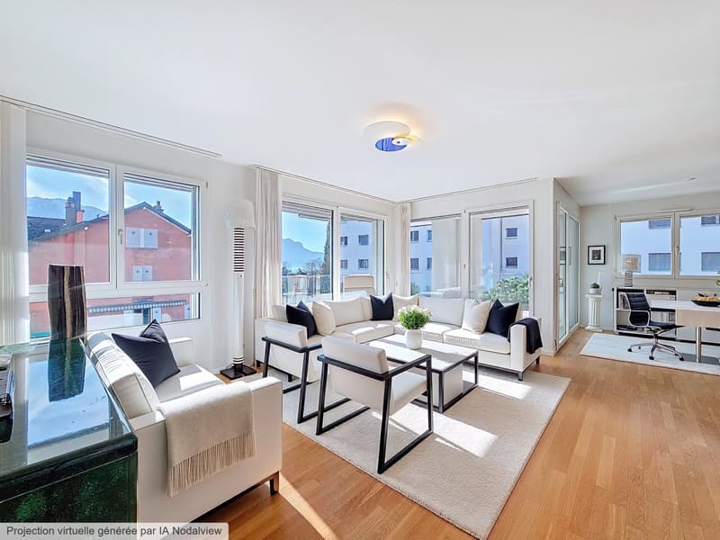 Bel appartement de 4,5 pièces à deux pas du lac (6)