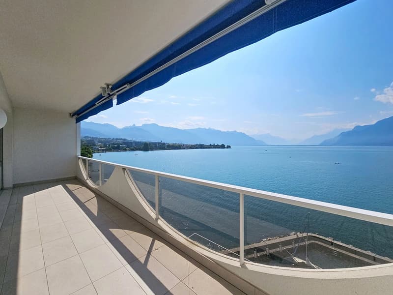 Aux portes de Vevey - Splendide appartement rénové avec place d'amarrage dans port privé (3)
