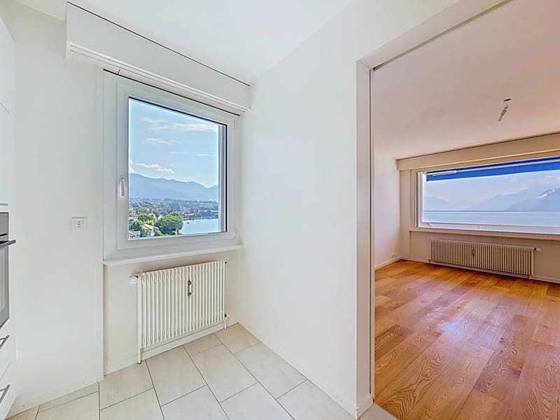 Aux portes de Vevey - Splendide appartement rénové avec place d'amarrage dans port privé (9)