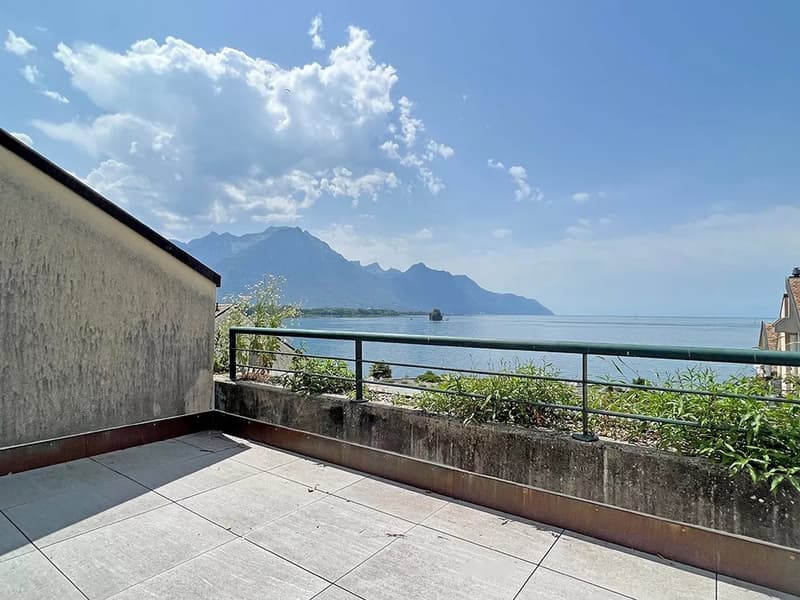 Appartement au dernier étage, au bord du lac (2)
