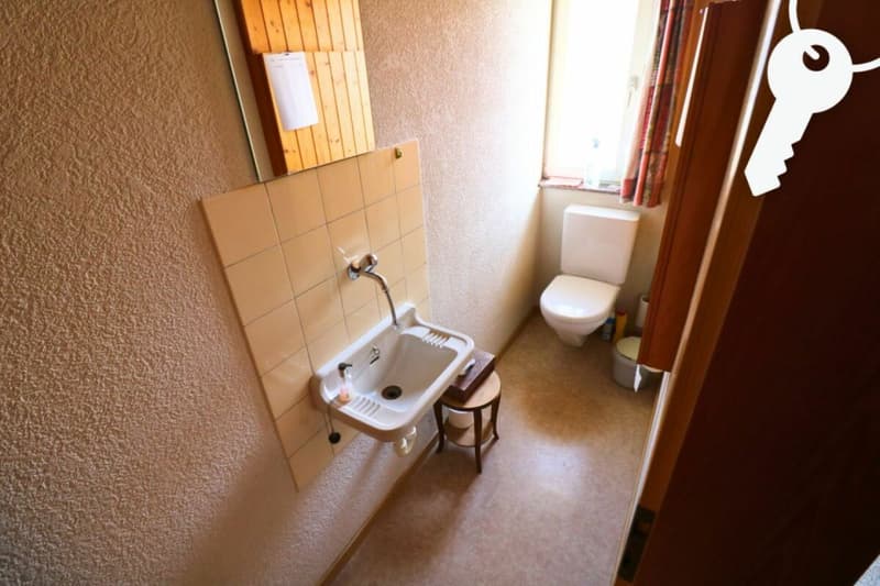 WC im Obergeschoss