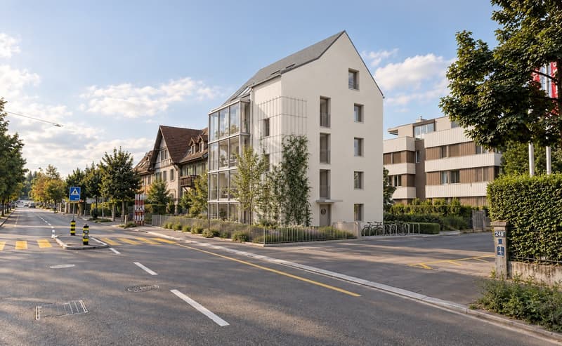 Charmante 3.5 bis 4.5-Zimmer-Wohnung mit Wintergarten und Balkon in Zürich-Oerlikon (1)