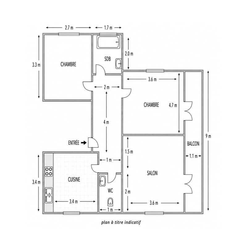 Appartement, 3.5 pièce(s) (12)