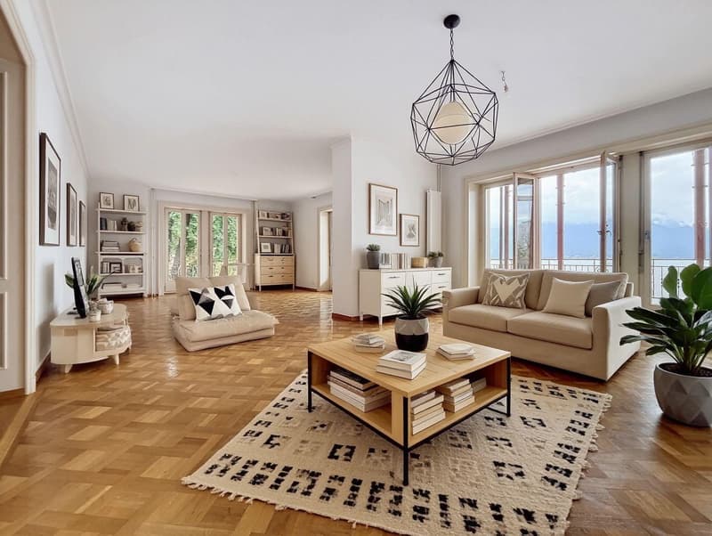 Spacious renovated apartment | Facing the Lake | Montreux (2)