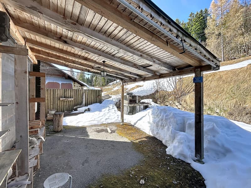 Individual chalet with 5.5 rooms and annex in La Collombaz (7)