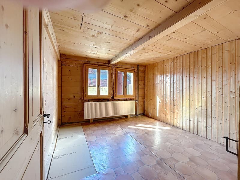 Individual chalet with 5.5 rooms and annex in La Collombaz (10)