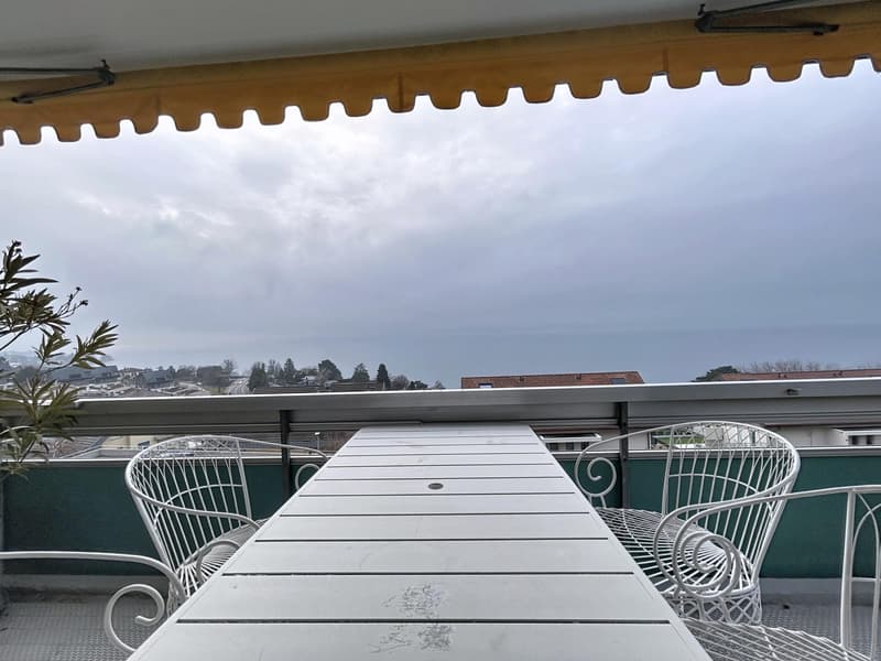 Meraviglioso appartamento a Corseaux | Vista panoramica (4)
