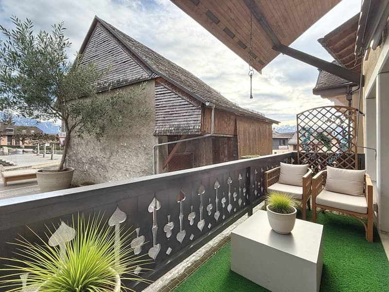 Balcon 2,5 pièces