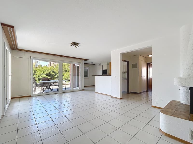 5,5 locali in zona tranquilla | Terrazzo 100m2 | Savigny (3)