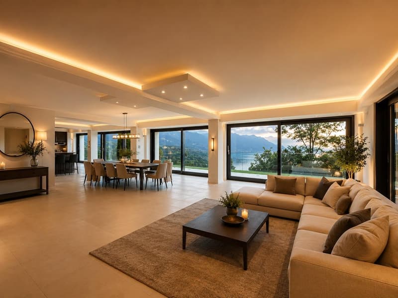 Villa lumineuse avec piscine | Vue panoramique | Chardonne (3)