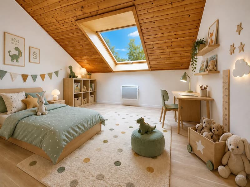 Spacious und renoviertes Dachgeschoss | Tolochenaz (6)
