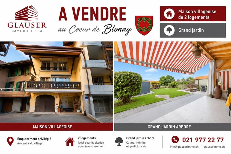 Piccolo edificio di villaggio con 2 alloggi (1)