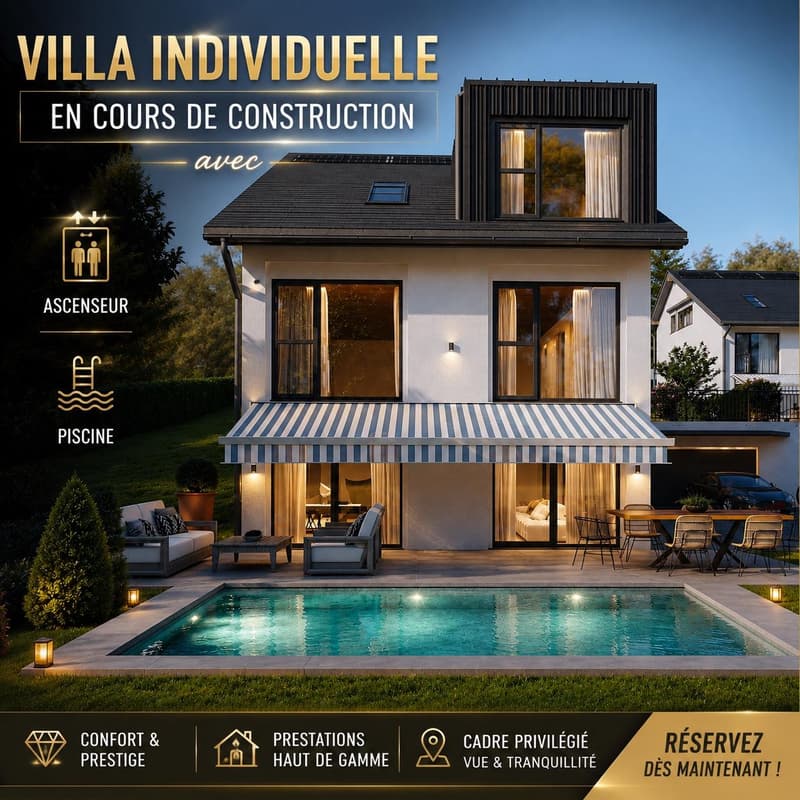 Villa Individuelle | Ascenseur | Piscine chauffée (1)