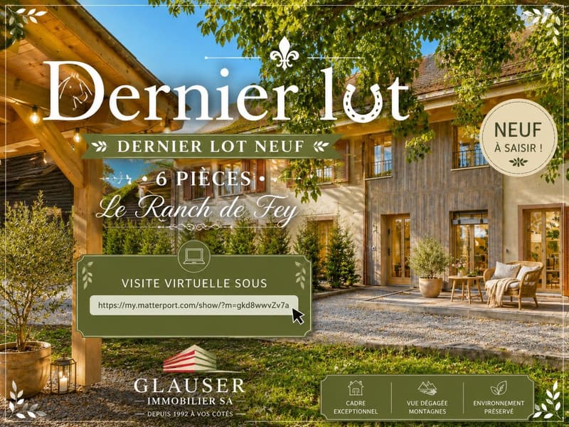 Dernier lot neuf | Ranch de Fey (1)