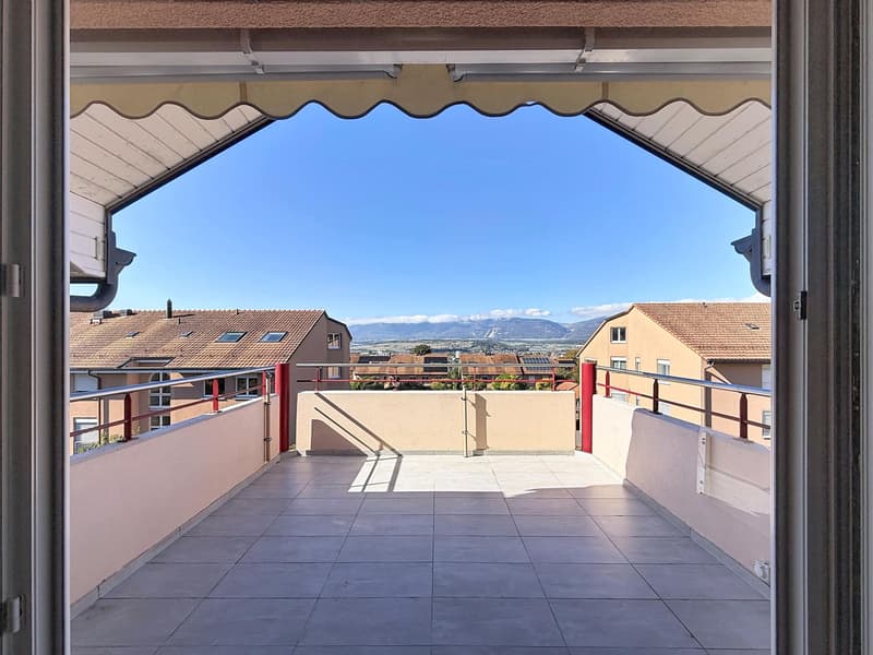 Grand 3.5 pièces en attique | Terrasse | Yverdon (3)