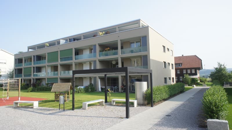 Moderne 4.5-Zimmer-Wohnung in der Überbauung Hohburg in Belp (1)