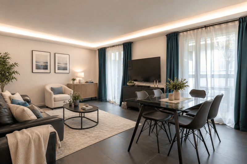 Dreistöckiges Familienhaus mit Keller, renoviert (1)