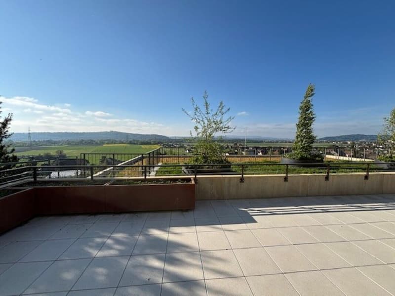 4.5-room terrace house with a view of the Alps and the Aare landscape (10)