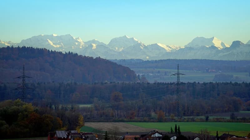 4.5-room terrace house with a view of the Alps and the Aare landscape (6)