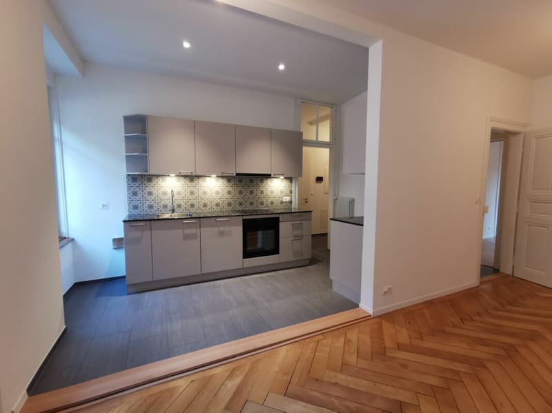 Bel appartement rénové près du parc municipal (3)