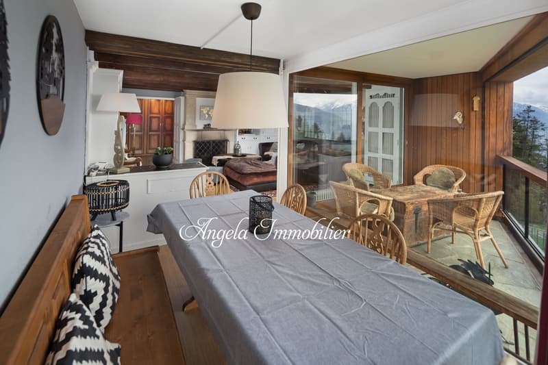 Ampio appartamento di 5 locali con vista mozzafiato sulle Alpi a Crans-Montana (11)