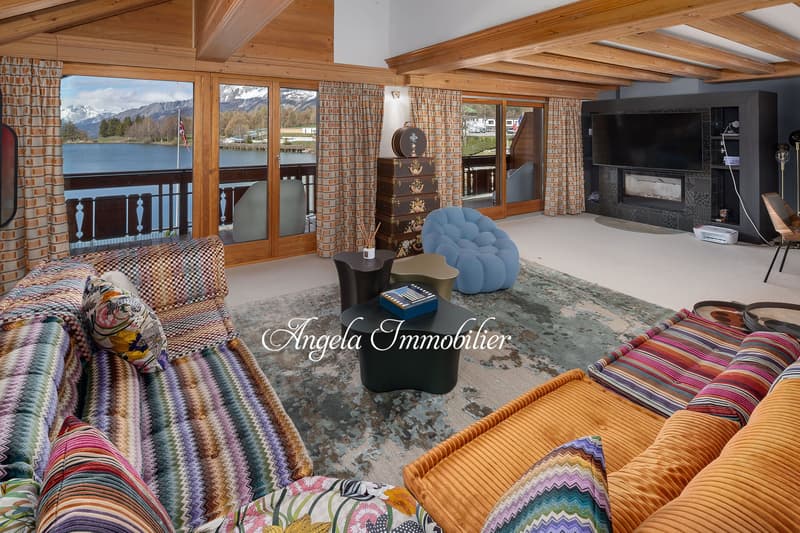 À Louer – Duplex de Prestige avec Vue sur l’Étang Long et le Golf de Crans-Montana (23)