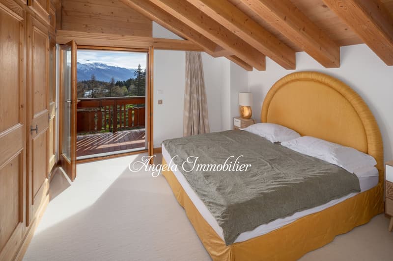 À Louer – Duplex de Prestige avec Vue sur l’Étang Long et le Golf de Crans-Montana (3)