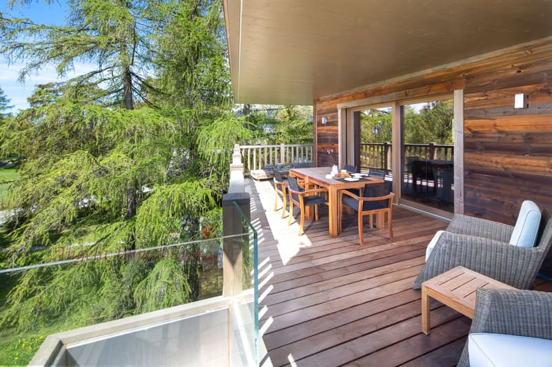 Stunning 4.5-Room Alpine Apartment with Pool & Panoramic Views in Lens (10)