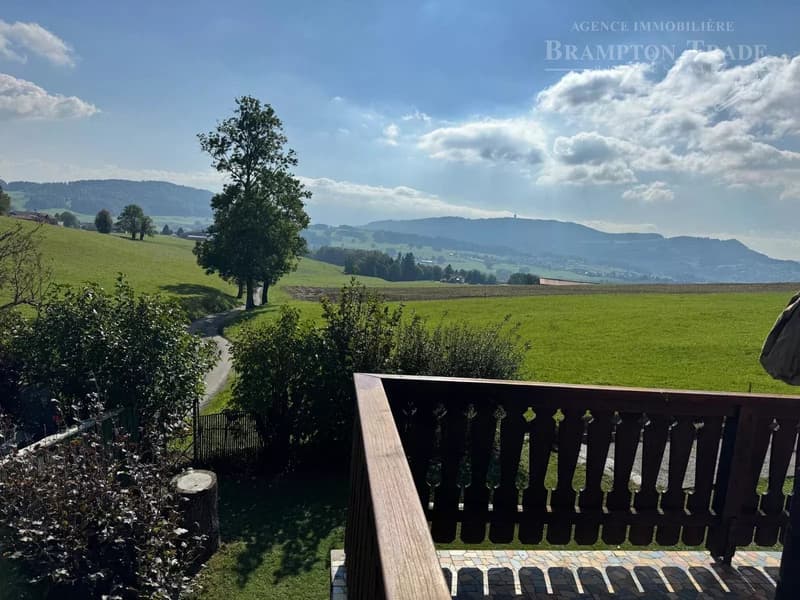 Characterful 6.5-room chalet in Remaufens (2)