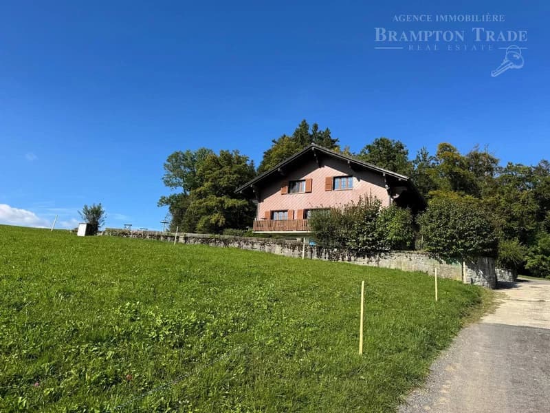 Characterful 6.5-room chalet in Remaufens (1)