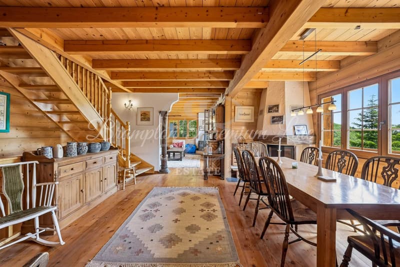 Exklusive Liste in St-Cergue | Charakter Chalet in einer bevorzugten erhöhten Position (7)