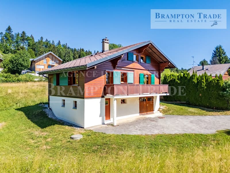 Schönes 5.5-Zimmer-Chalet, Wohngegend (9)