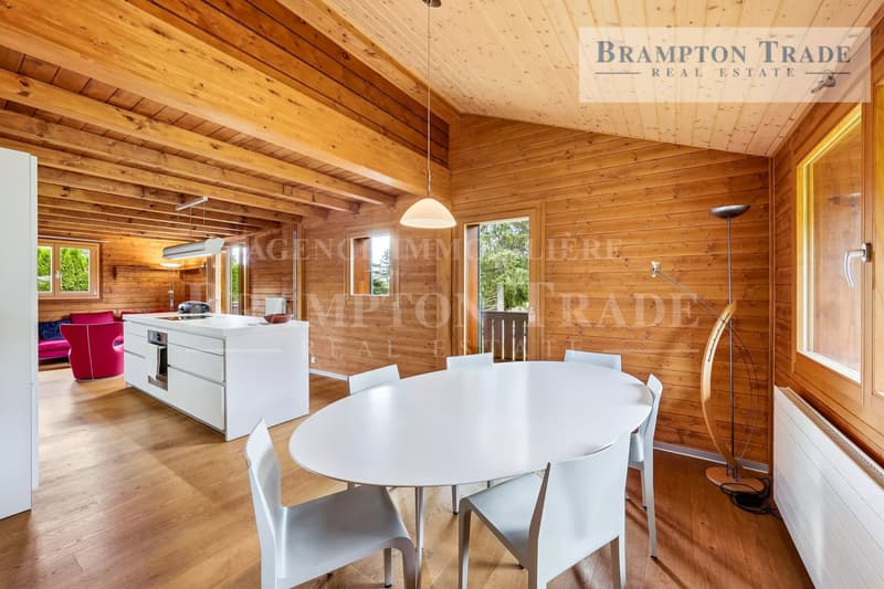 Schönes 5.5-Zimmer-Chalet, Wohngegend (1)