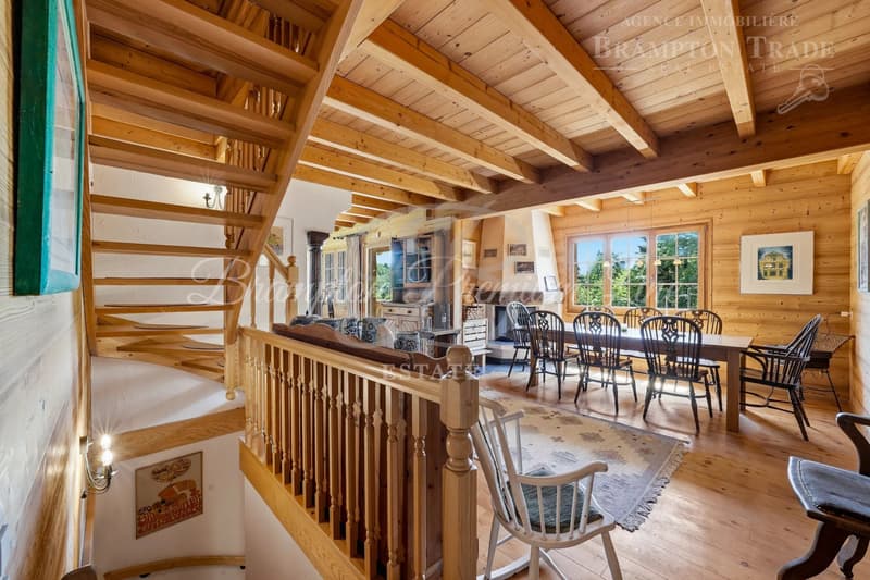 Exclusive Listing in St-Cergue | Character Chalet in a Prime Elevated Position (5)