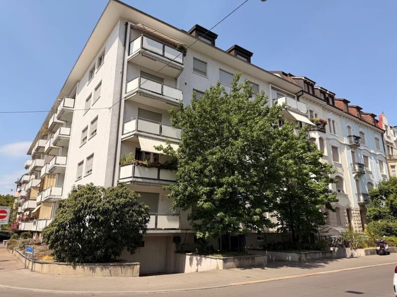 Appartamento di 2 camere nel popolare quartiere Gotthelf a Basilea (1)