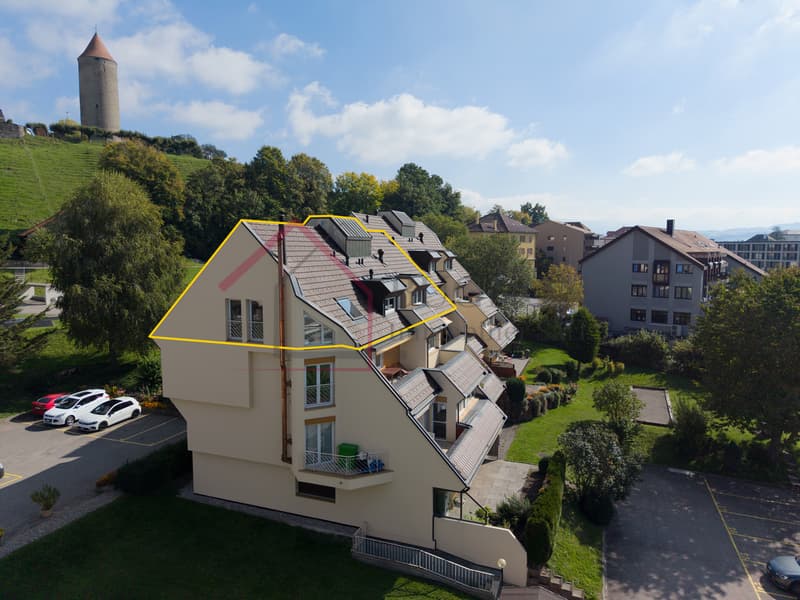 Ampio appartamento 4.5 locali con ascensore privato - centro di Romont (11)