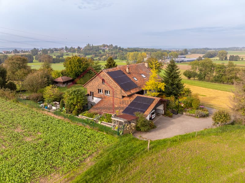 Renovated character farm with total intimacy, 5 minutes from Payerne (11)