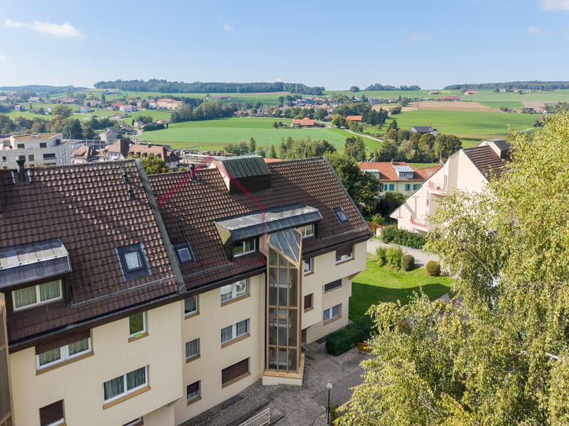 Spacieux 4.5pces avec ascenseur privatif - centre de Romont (12)
