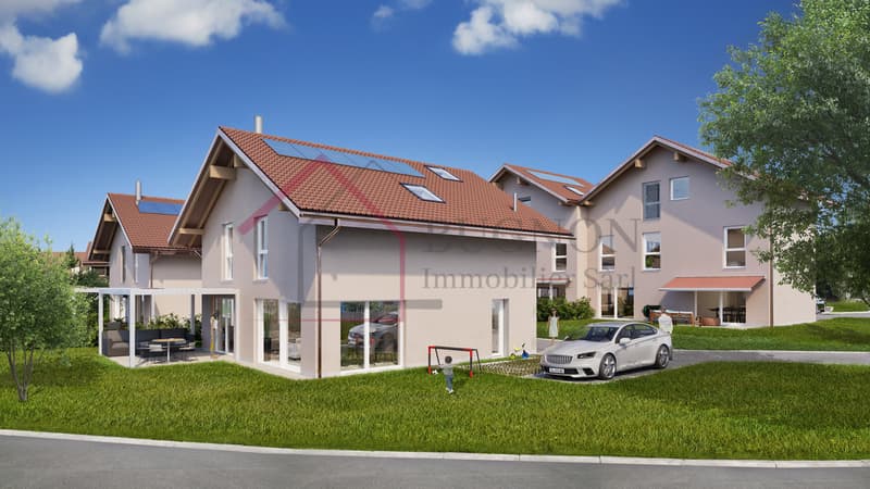 LES VILLAS DU GRAND PRÉ Villa mitoyenne de 4.5 pièces - Lot C1 (7)