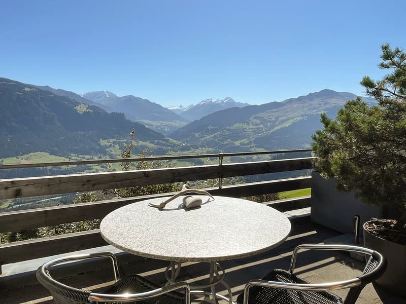 Incantevole casa semidetachata 4.5 locali con panorama montano a Falera (25)