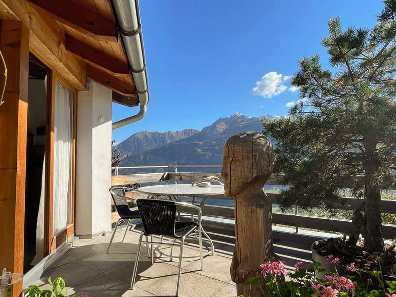 Incantevole casa semidetachata 4.5 locali con panorama montano a Falera (23)