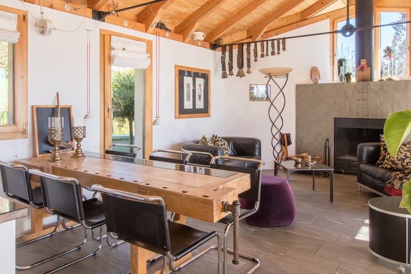 Incantevole casa semidetachata 4.5 locali con panorama montano a Falera (2)