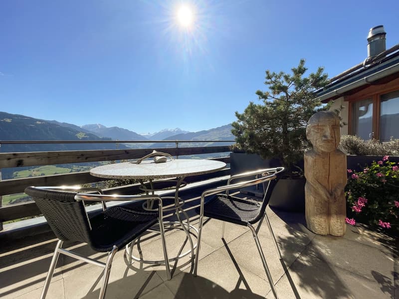 Incantevole casa semidetachata 4.5 locali con panorama montano a Falera (24)