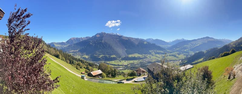 Incantevole casa semidetachata 4.5 locali con panorama montano a Falera (36)