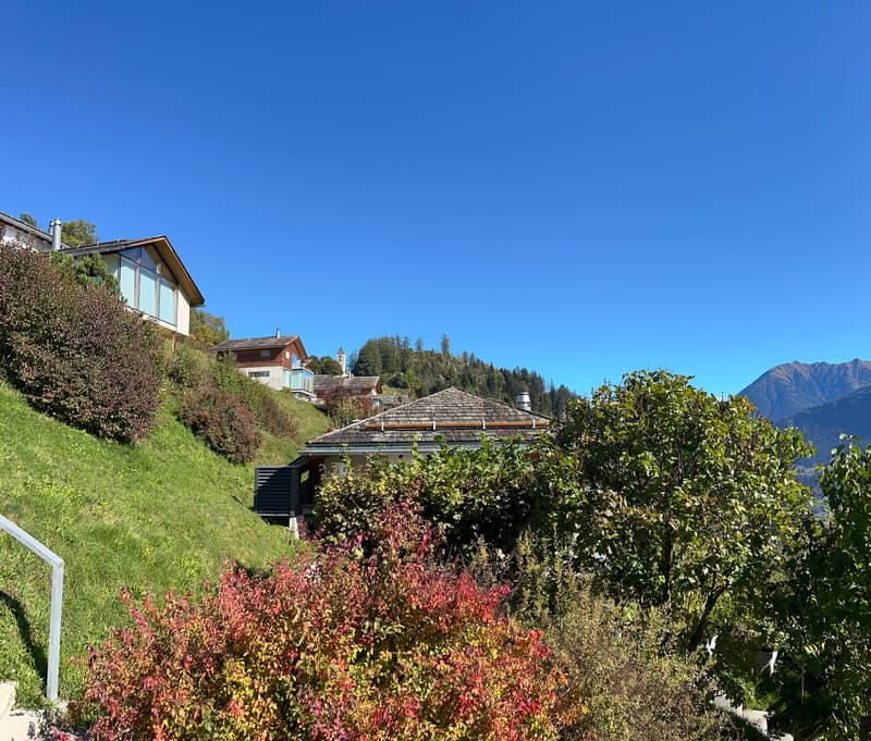 Incantevole casa semidetachata 4.5 locali con panorama montano a Falera (28)